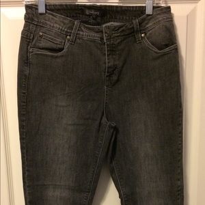 Women’s Grey-Black Jeans Size 29 MND 28” Inseam